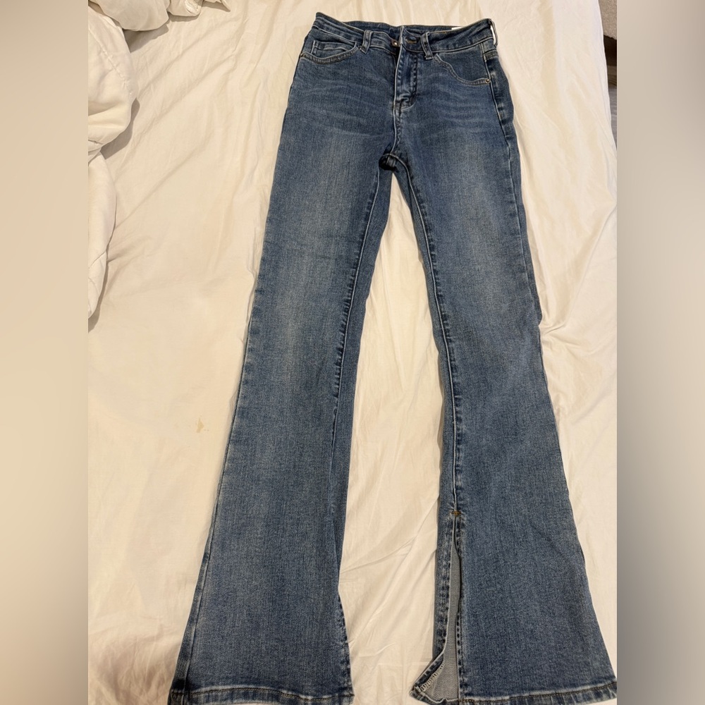 Shein Stylish Blue Flare Women's Jeans